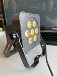 American Dj Flat Par TRI7 Led Light Fixture/ Black Great Condition. Fixed Price $34.99.