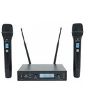 Rockville Dual Uhf 200 Ch. Handheld Wireless Microphones 4 Church Sound Systems. Fixed Price $89.95.