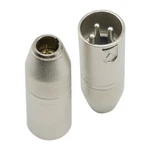 2PC TA4F 4PIN Male To Xlr 3PIN Adapter Converter For Shure Microphone. Fixed Price $19.97.