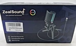 Zealsound Usb Condenser Microphone BKD-11 PRO/A68 Rgb Gaming Mike New Open Box. Fixed Price $9.99.