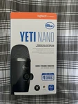 Blue Yeti Nano Premium Usb Condenser Microphone Blackout 988-000400. Fixed Price $50.00.