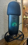 Blue Yeti Usb Microphone Blackout + Shock Mount Pop Filter Bundle Tested. Fixed Price $34.99.
