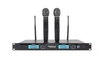 Rockville RWM23UA Uhf Wireless Pro Rack Mount Dual Microphone SYSTEM/20 Chann.... Fixed Price $162.48.