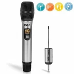 Pyle PDWMU105 Portable Cordless Microphone Transmitter Set W/ Adapter Receiver. Fixed Price $52.99.