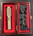 Royer R-121 Ribbon Microphone W/ Wood Case And Pouch-used.. Fixed Price $1350.00.