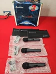 Sennheiser 3-PACK E835S Handheld Cardioid Dynamic Microphone Set On/off Switch. Fixed Price $180.00.