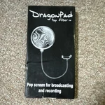 Dragonpad Microphone Pop Filter For Broadcasting And Recording. Fixed Price $9.99.