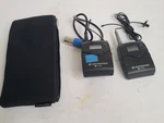 Used Sennheiser Ew 100 G2 Wireless Transmitter & Receiver Set With Pouch. Fixed Price $195.00.