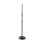 Round Base Straight Mic Stand Black On-stage. Fixed Price $64.82.