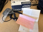 Rare- Astatic Model 557 Trucker Ii Noise Cancelling Microphone New Old Stock. Fixed Price $150.00.