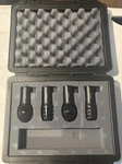 Audio-technica Drum Microphones 4 Piece Kitpak W/ Carrying Case. Fixed Price $114.99.