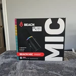 Beacn Microphone Black New Open Box Dynamic Broadcast Professional Usb-c Rgb. Fixed Price $169.95.