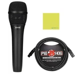 Audio Technica AT2010 Cardioid Condenser Handheld Microphone Bundle.. -open Box. Fixed Price $138.10.