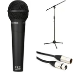 Behringer XM8500 Cardioid Dynamic Vocal Microphone Bundle With Stand Cable. Fixed Price $69.99.