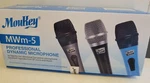 Moukey Professional Dynamic Microphone In Blue New Open Box. Fixed Price $11.16.