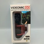 Rode Videomic Go Lightweight Camera Microphone. Fixed Price $40.00.