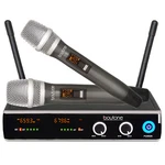 Boytone BT-102UM, Uhf Wireless Dual Handheld Microphone System/digital Display. Fixed Price $79.99.