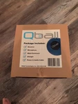 Throwable Smart Wireless Microphone System Blue Foam Peeq Open Box. Fixed Price $60.00.