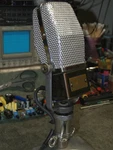 Rca 44A Ribbon Mic - Rare Factory Nickel Plate! Full Restoration By Steve Sank. Fixed Price $4100.00.