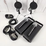 Rockville Rmc-xlr High-end Metal Dj Handheld Wired Microphone (2) Cables. Fixed Price $55.00.