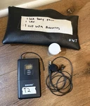 Shure SLX1 Bodypack J3 (572-596 Mhz) With Mic, Tested!. Fixed Price $149.00.