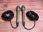 2 Audio Technica AT816 Unidirectional Moving Coil Dynamic Microphone. Fixed Price $40.00.