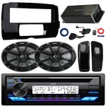 Jvc KD-T92MBS Cd Receiver, 2X 6X9" Speakers, Amp Power Block, Handlebar Control. Fixed Price $954.99.