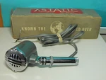 Vintage 1960S Astatic 10C Ceramic Microphone Box And F11 Adapter Usa G2U. Fixed Price $79.80.