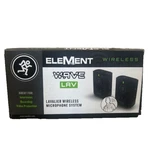 Mackie Element Wireless Wave Microphone System W/ Lavalier. Fixed Price $59.99.