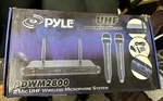 Pyle PDWM2800- Wireless Handheld Microphone System. Fixed Price $90.00.