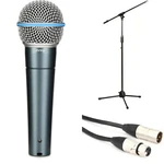 Behringer Ba 85A Handheld Dynamic Vocal Microphone With Stand Cable. Fixed Price $69.99.