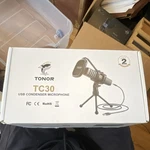 Tonor TC30 Usb Cardioid Condenser Microphone, Tripod Mountable, Black. Fixed Price $27.79.