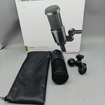 Audio-technica AT2020 Cardioid Condenser Studio Xlr Microphone In Box. Fixed Price $65.44.