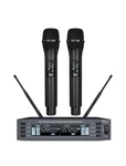 Hiberr Uhf Wireless Microphone System Channel YU-E20H Mics Nib. Fixed Price $231.99.