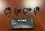 (4) Shure WL184 Lavalier Condenser Microphones W/ (3) Extra Capsules WL185/WL183. Fixed Price $299.00.