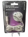 Radioshack 33-3026 Omnidirectional Mini Clip-on Microphone Optimus. Fixed Price $11.99.
