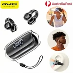 Awei TZ7 Wireless Earbuds Headphones Digital Bluetooth Hifi Led Clip-on Sport Au. Fixed Price $30.74.