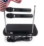 Emb Professional Dual Vhf Wireless Handheld Microphone System EBM10W Ii. Fixed Price $39.99.