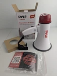Pyle Megaphone Speaker Pa Bullhorn Built-in Siren 20 Watt Adjustable- Tested. Fixed Price $10.00.