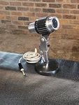 **see Video** Vintage Japanese 1960'S Monarch TM-29 Microphone W/ Cable&stand. Fixed Price $99.95.