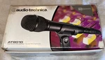 Audio-technica AT2010 Cardioid Condenser Handheld Microphone W Box Cord. Fixed Price $104.99.