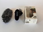 Rode Videomic Pro Shotgun Microphone, Foam + Furry Windshield Deadcat. Fixed Price $119.00.