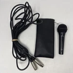 Audio Spectrum AS-400 Dynamic Handheld Microphone W/ 10' Xlr Cord Case Tested. Fixed Price $32.00.