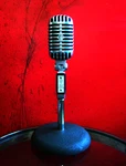 Vintage 1960S Shure 55S Dynamic Cardioid Microphone W Atlas DS5 Stand Display. Fixed Price $221.85.