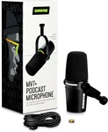 Shure MV7+ Hybrid Podcast Microphone Black Usb/xlr For Streaming & Recording. Fixed Price $184.99.