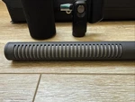 Audio-technica AT897 Line + Gradient Condenser Shotgun Microphone W/ Case. Fixed Price $149.00.
