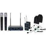 Vocopro DIGITAL-32- Ultra Dual-channel Wireless Handheld/headset/system. Fixed Price $249.00.