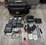 Lot Of Untested Mic Equipment - Samson Azden Tecnec Citizen & More + Solidex Bag. Fixed Price $79.99.
