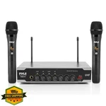 Pyle PDWM2125 Uhf Wireless Microphone System Dual Handheld. Fixed Price $169.61.