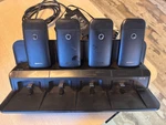 Shure SBC850 + (4) ULXD6/C G50 Boundary Mics W/ Power Supply Used Working. Fixed Price $999.00.